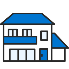 戸建住宅　イラスト