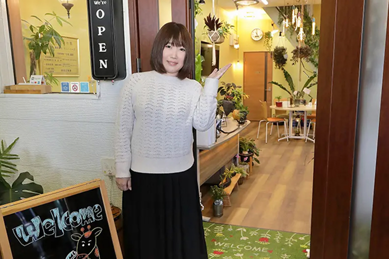 案内者の写真