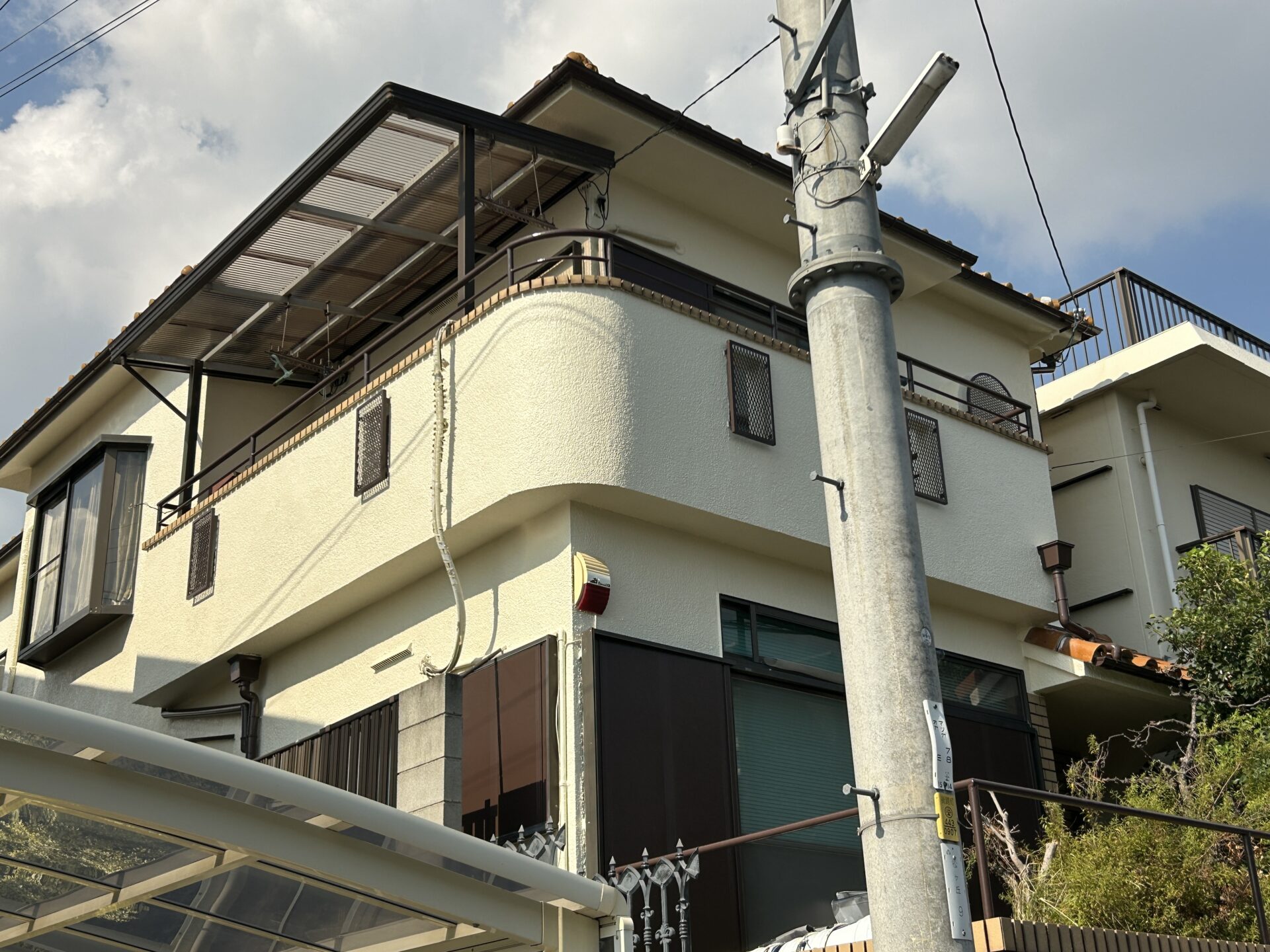 吹田市千里山松が丘 S様邸 1階天井から雨漏りの施工事例